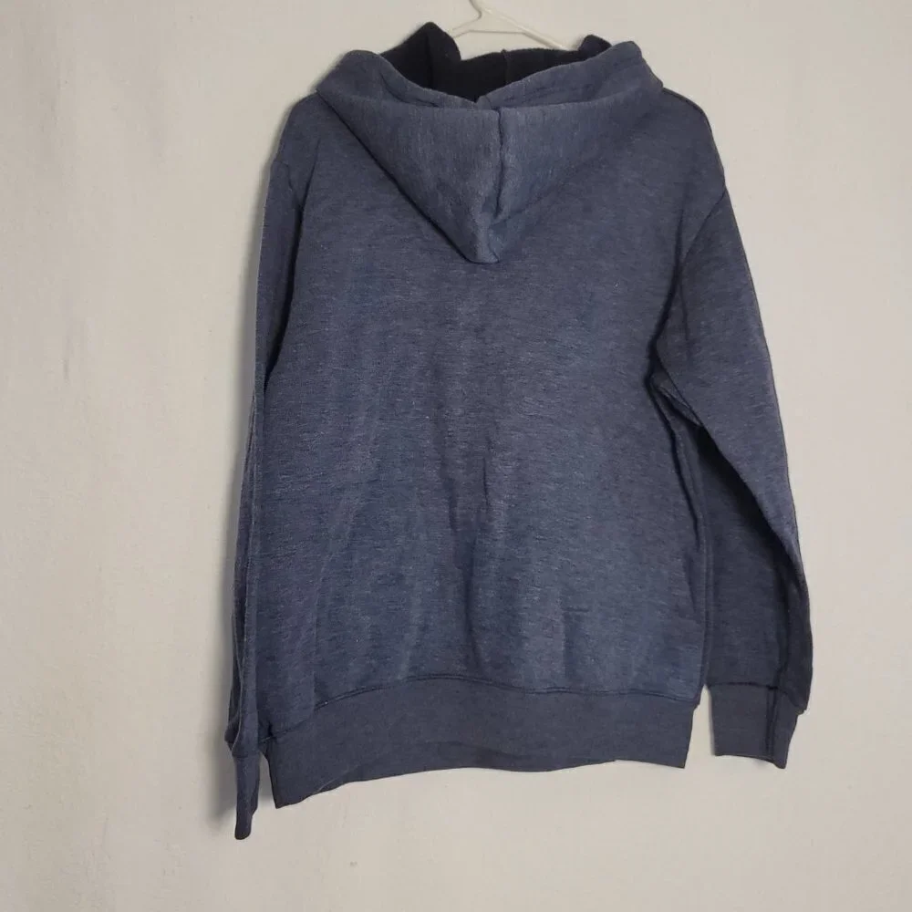 621. Victory HP Long Sleeve Hoodie Blue Sz M - Picture 2 of 7